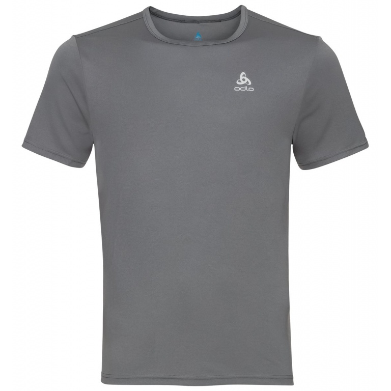 Odlo Hiking/Leisure Tshirt Crew Neck Cardada (100% Polyester) grey Men